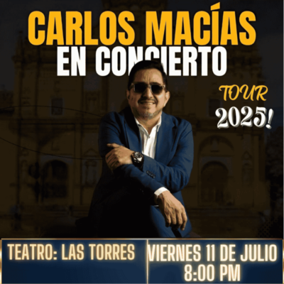 CARLOS MACIAS EN CONCIERTO
