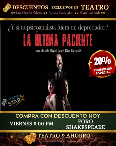 la-utlima-paciente-teatrostar LA ULTIMA PACIENTE