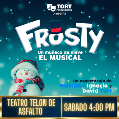 frosty-teatrostar FROSTY EL MUÑECO DE NIEVE