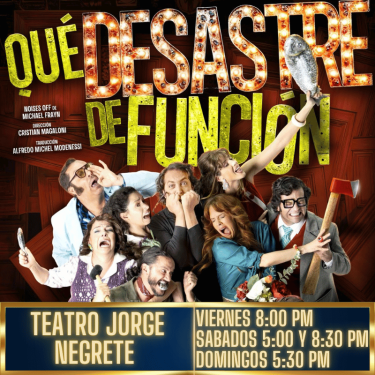 QUÉ DESASTRE DE FUNCIÓN