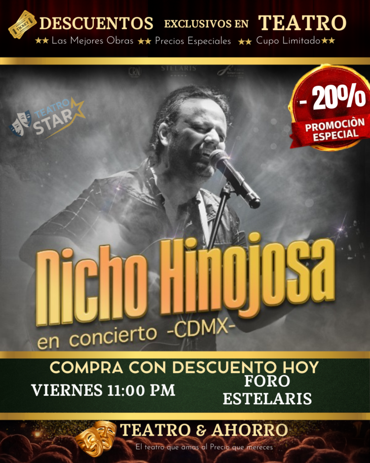 nicho-hinojosa-teatrostar NICHO HINOJOSA
